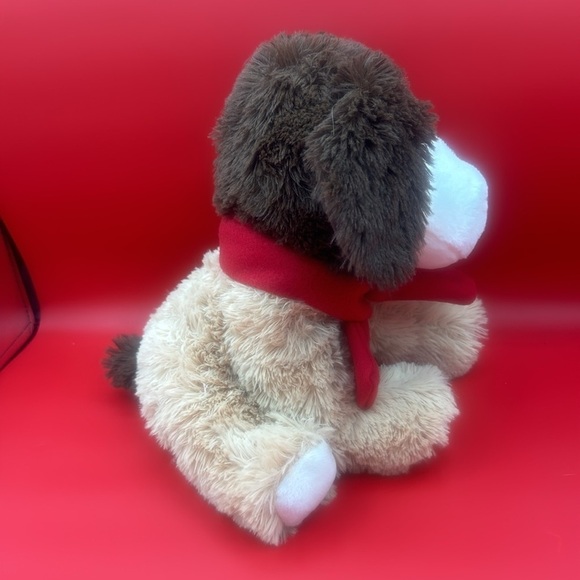 Puppy Dog plush with red scarf 12” tall, good condition - Picture 4 of 6